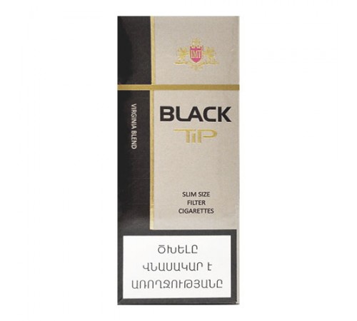 Сигареты Black Tip Slim (Блэк Тип Слим) оптом Сигареты Black Tip Slim (Блэк Тип Слим) оптом