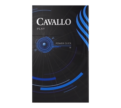 Сигареты CAVALLO Play Blue Power Click с Капсулой Ментола оптом Сигареты CAVALLO Play Blue Power Click с Капсулой Ментола оптом