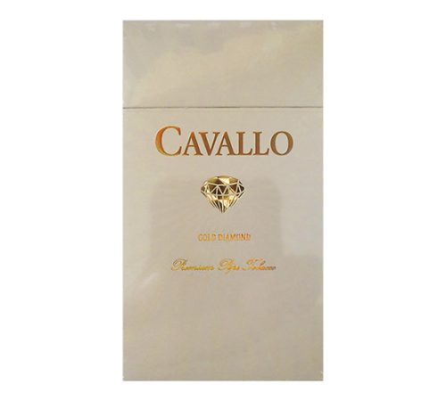 Сигареты CAVALLO Gold Diamond Ваниль оптом Сигареты CAVALLO Gold Diamond Ваниль оптом