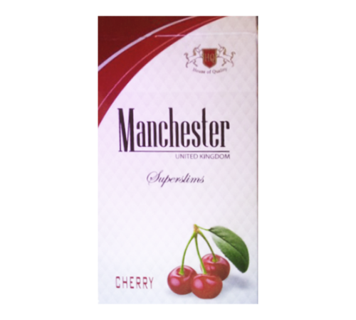 Сигареты Manchester SuperSlims Вишня оптом Сигареты Manchester SuperSlims Вишня оптом