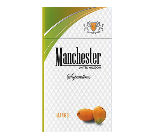 Сигареты Manchester SuperSlims Манго оптом Сигареты Manchester SuperSlims Манго оптом