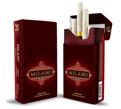 Сигареты MILANO ROSSO compact вишня оптом Сигареты MILANO ROSSO compact вишня оптом