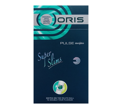 Сигареты Oris Pulse Mojito Super Slim оптом Сигареты Oris Pulse Mojito Super Slim оптом