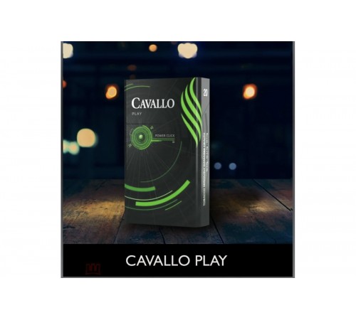 Сигареты CAVALLO Play Green Power Click с Капсулой Ментола оптом Сигареты CAVALLO Play Green Power Click с Капсулой Ментола оптом