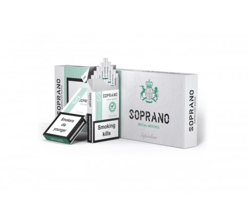 Сигареты Soprano Menthol Superslims (Сопрано Ментол Суперслимс) оптом Сигареты Soprano Menthol Superslims (Сопрано Ментол Суперслимс) оптом