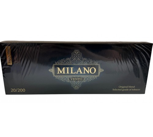 Сигареты Milano Vento SS (Милано Венто Суперслим ) Сигареты Milano Vento SS (Милано Венто Суперслим )